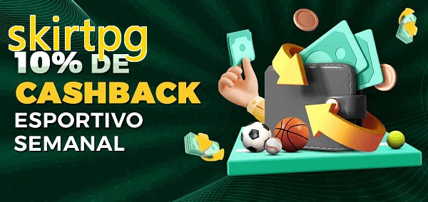 10% de bônus de cashback na skirtpg